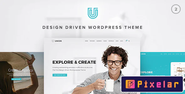 Unicon - Tema WordPress Multiuso Orientado al Diseño