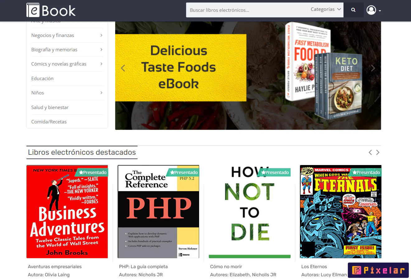 eBook - Script CMS Laravel para tu Biblioteca Digital 📚✨