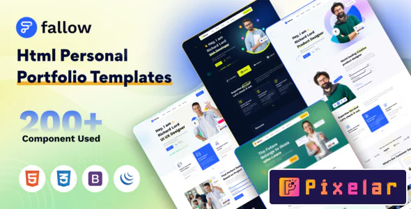Fallow - Tu Plantilla HTML de Portafolio y Currículum Personal