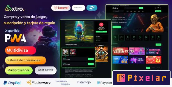 Axtro - Plataforma Profesional para Compra/Venta de Videojuegos, Suscripciones y Tarjetas de Regalo