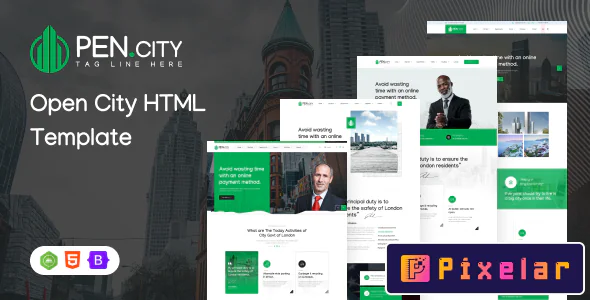 OpenCity - La Plantilla HTML para Partidos Políticos y Gobierno 🏛️🗳️