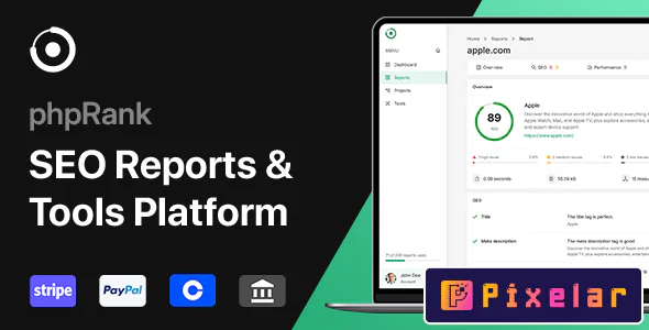 phpRank - Plataforma SaaS de Reportes y Herramientas SEO 📈🚀