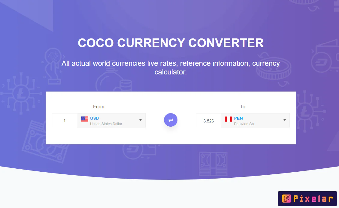 COCO - Currency Converter – El Conversor de Monedas Inteligente con Tasas en Tiempo Real