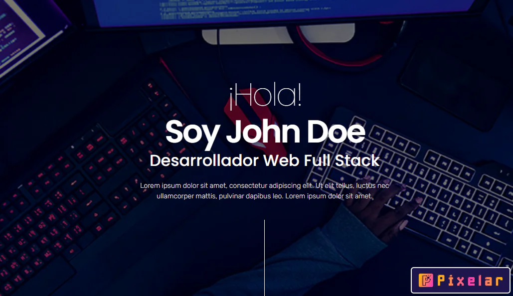 Indev - Kit de Plantillas Elementor para Portafolio de Desarrolladores, Programadores y Freelancers