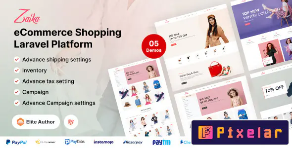 Zaika eCommerce CMS - Plataforma de Comercio Electrónico