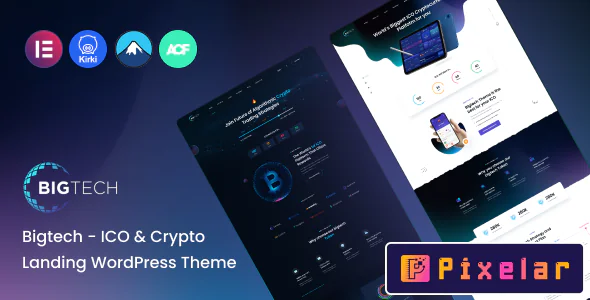 Bigtech - El Tema de WordPress para ICO y Criptomonedas