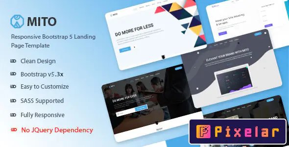 Mito - Plantilla de Landing Page con Bootstrap 5