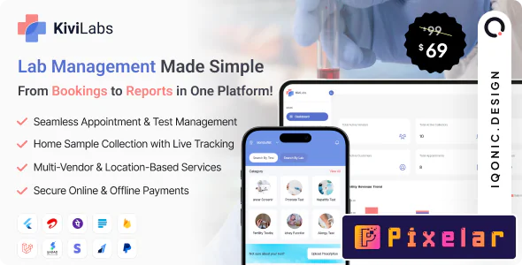KiviLabs - Plataforma Integral de Gestión de Laboratorios y Reserva de Pruebas con Soporte Multi-Pro