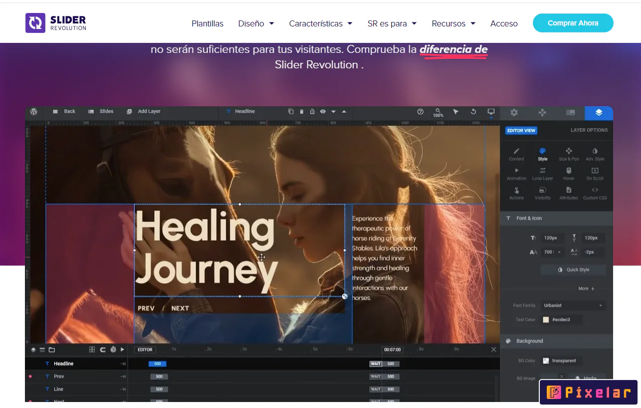 Slider Revolution - El Plugin de Sliders Más Avanzado para WordPress