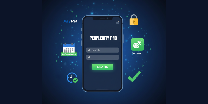 ¡1 Año GRATIS de Perplexity Pro al Conectar PayPal! | Oferta Exclusiva 2025